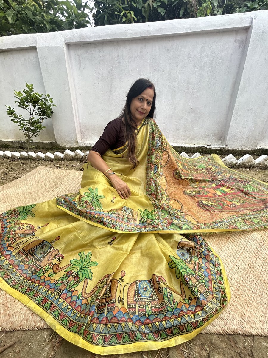 Green Ram Sita Swayamvar Saree