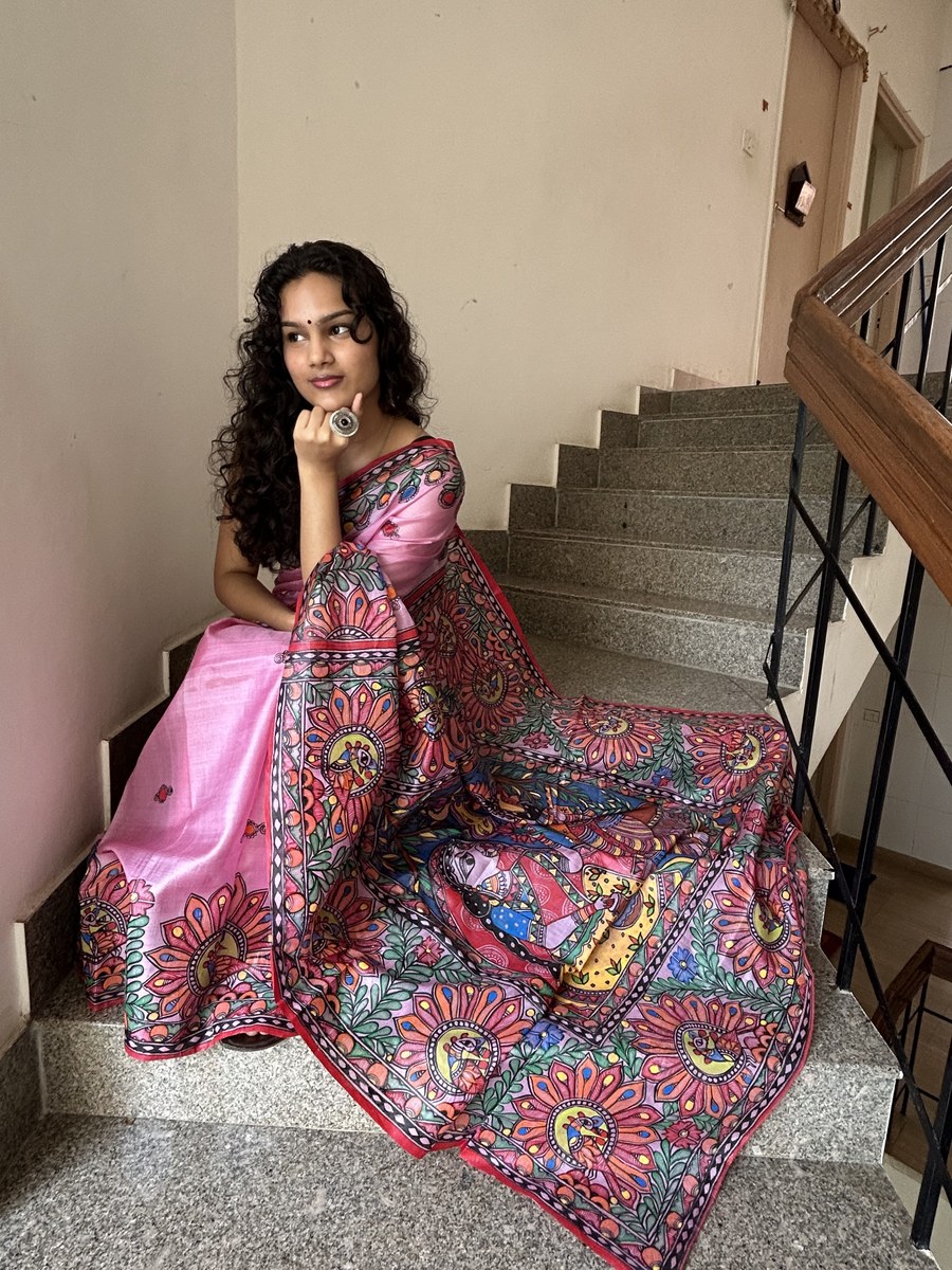 Sanvi Saree — Gulabi Raas
